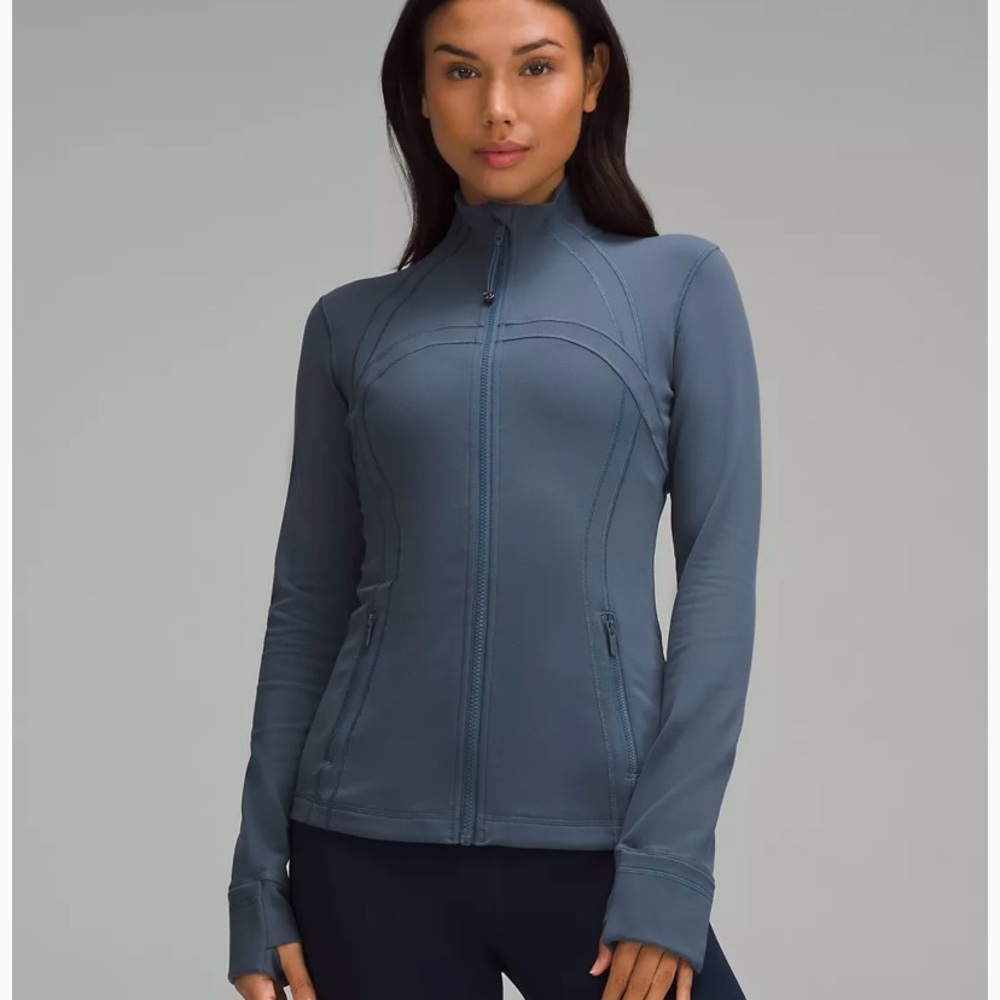 Lululemon Define jacket size 8 light gray camo